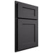 Shiloh Cabinetry Partial Overlay Hanover Poplar Plain Cut Cadet Door