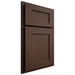 Shiloh Cabinetry Partial Overlay Hanover White Oak Plain Cut Braun Door