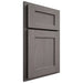 Shiloh Cabinetry Partial Overlay Hanover White Oak Plain Cut Flagstone Door