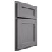 Shiloh Cabinetry Partial Overlay Hanover White Oak Plain Cut Sterling Door