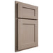 Shiloh Cabinetry Partial Overlay Hanover White Oak Plain Cut Whitewash Door
