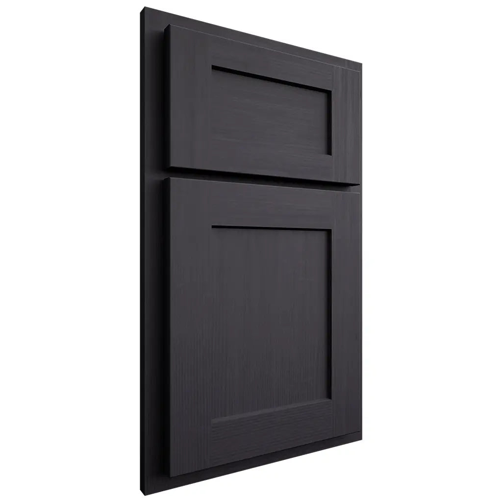 Shiloh Cabinetry Partial Overlay Hanover White Oak Quarter Sawn Harbor Door