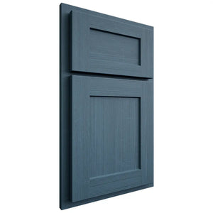 Shiloh Cabinetry Partial Overlay Hanover White Oak Quarter Sawn Hudson Door