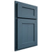 Shiloh Cabinetry Partial Overlay Hanover White Oak Quarter Sawn Hudson Door