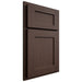 Shiloh Cabinetry Partial Overlay Hanover White Oak Rift Cut Dusk Door