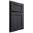 Shiloh Cabinetry Partial Overlay Hanover White Oak Rift Cut Harbor Door