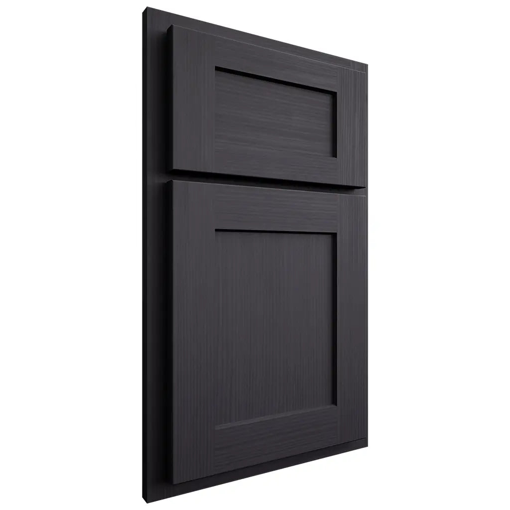 Shiloh Cabinetry Partial Overlay Hanover White Oak Rift Cut Harbor Door