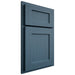 Shiloh Cabinetry Partial Overlay Hanover White Oak Rift Cut Hudson Door