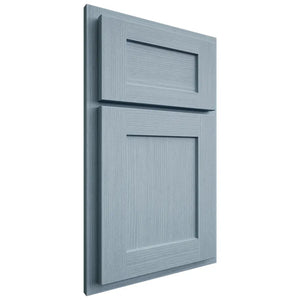 Shiloh Cabinetry Partial Overlay Hanover White Oak Rift Cut Sky Door