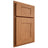 Shiloh Cabinetry Partial Overlay Hartford Cherry Plain Cut Medium Door