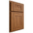 Shiloh Cabinetry Partial Overlay Hartford Hickory Plain Cut Chestnut Door