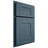 Shiloh Cabinetry Partial Overlay Hartford Hickory Plain Cut Hudson Door