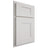 Shiloh Cabinetry Partial Overlay Hartford Paintable Soft White Door
