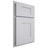 Shiloh Cabinetry Partial Overlay Hartford Paintable Upward Door