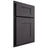 Shiloh Cabinetry Partial Overlay Hartford Red Oak Plain Cut Harbor Door