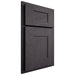 Shiloh Cabinetry Partial Overlay Hartford Red Oak Plain Cut Harbor Door