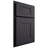 Shiloh Cabinetry Partial Overlay Hartford White Oak Plain Cut Harbor Door