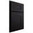 Shiloh Cabinetry Partial Overlay Hartford White Oak Plain Cut Ink Door