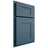 Shiloh Cabinetry Partial Overlay Hartford White Oak Quarter Sawn Hudson Door