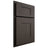Shiloh Cabinetry Partial Overlay Hartford White Oak Rift Cut Creekside Door