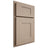 Shiloh Cabinetry Partial Overlay Hartford White Oak Rift Cut Straw Door