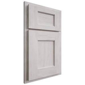 Shiloh Cabinetry Partial Overlay Heritage Alder Plain Cut Cotton Door