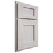 Shiloh Cabinetry Partial Overlay Heritage Alder Plain Cut Cotton Door