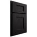 Shiloh Cabinetry Partial Overlay Heritage Cherry Plain Cut Espresso Door