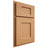 Shiloh Cabinetry Partial Overlay Heritage Maple Plain Cut Golden Door
