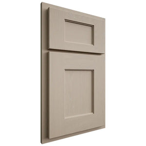 Shiloh Cabinetry Partial Overlay Heritage Maple Plain Cut Pebble Door