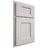 Shiloh Cabinetry Partial Overlay Heritage Paintable Beige Door