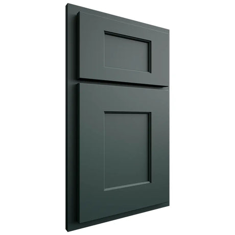 Shiloh Cabinetry Partial Overlay Heritage Paintable Billiard Green Door