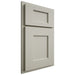 Shiloh Cabinetry Partial Overlay Heritage Paintable Clary Sage Door