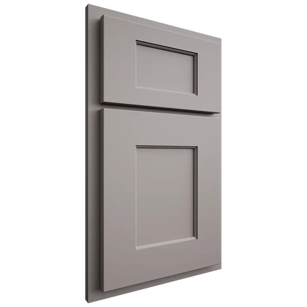 Shiloh Cabinetry Partial Overlay Heritage Paintable Dovetail Gray Door