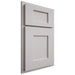 Shiloh Cabinetry Partial Overlay Heritage Paintable Light French Gray Door