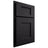 Shiloh Cabinetry Partial Overlay Heritage Poplar Plain Cut Harbor Door