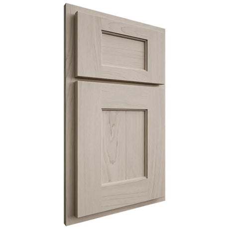 Shiloh Cabinetry Partial Overlay Heritage Poplar Plain Cut Seagull Door