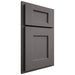 Shiloh Cabinetry Partial Overlay Heritage Walnut Plain Cut Cadet Door