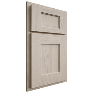 Shiloh Cabinetry Partial Overlay Heritage Walnut Plain Cut Seagull Door