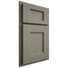 Shiloh Cabinetry Partial Overlay Heritage Walnut Plain Cut Thyme Door