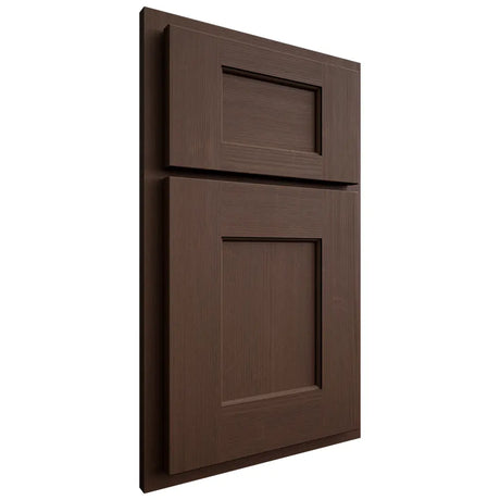 Shiloh Cabinetry Partial Overlay Heritage White Oak Quarter Sawn Braun Door