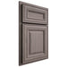 Shiloh Cabinetry Partial Overlay Kendall Alder Plain Cut Stonehenge Door