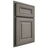 Shiloh Cabinetry Partial Overlay Kendall Cherry Plain Cut Thyme Door