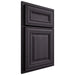 Shiloh Cabinetry Partial Overlay Kendall Hickory Plain Cut Harbor Door