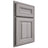 Shiloh Cabinetry Partial Overlay Kendall Hickory Plain Cut Stratus Door