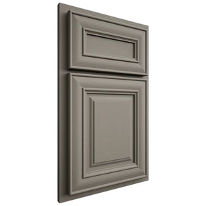 Shiloh Cabinetry Partial Overlay Kendall Maple Plain Cut Thyme Door