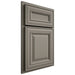 Shiloh Cabinetry Partial Overlay Kendall Maple Plain Cut Thyme Door