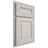 Shiloh Cabinetry Partial Overlay Kendall Paintable Beige Door