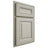 Shiloh Cabinetry Partial Overlay Kendall Paintable Clary Sage Door