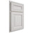 Shiloh Cabinetry Partial Overlay Kendall Paintable Soft White Door
